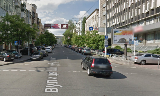 Движение по улице Руставели в Киеве будет ограничено 22 и 23 апреля (схема)