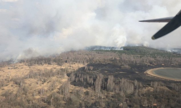За сутки в столице и на Киевщине зафиксирован 61 пожар в экосистемах