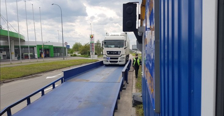 На прошлой неделе на въездах в Киев было взвешено 760 грузовиков