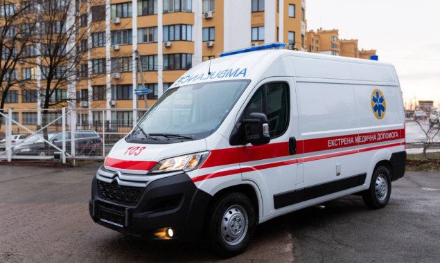 Для Киевщины купили 20 новых автомобилей скорой помощи
