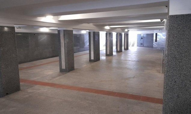 После трехлетнего ремонта открыли подземный переход в центре Киева