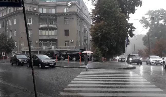 Завтра, 7 октября, в Киеве ожидается сильный дождь