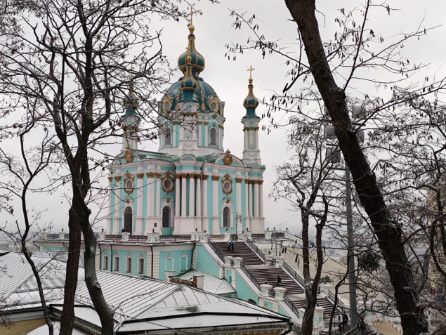 В Киеве после 11 лет реставрации открылась Андреевская церковь (фото)