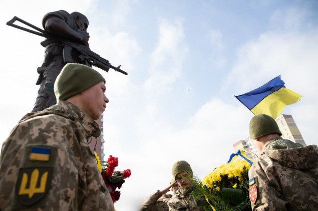 В Киеве состоялись мероприятия по случаю Дня украинского добровольца (фото)