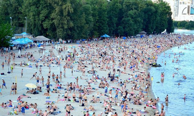 В Киеве можно безопасно купаться на трех пляжах