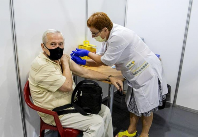 В Украине очередной рекорд по количеству вакцинированных за сутки