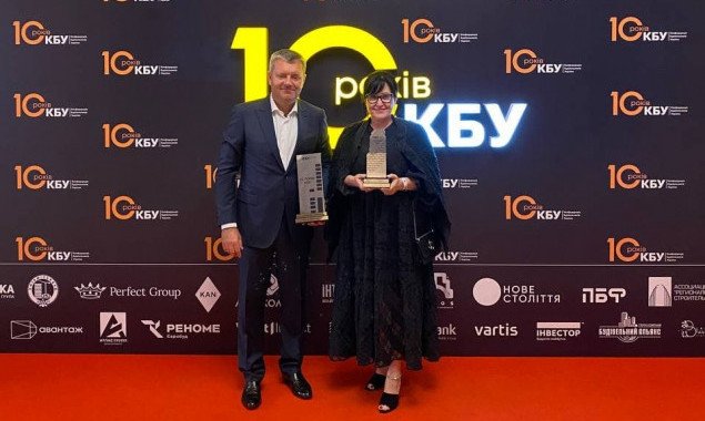 “Киевгорстрой” получил награды от Конфедерации строителей Украины по случаю Дня строителя