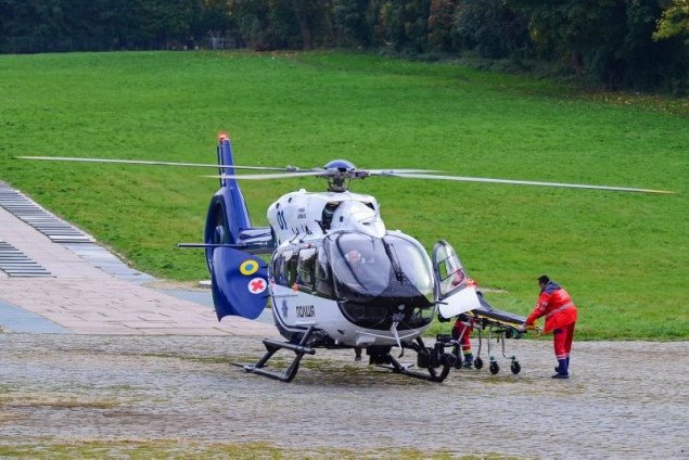 Аеромедична евакуація: гелікоптерами до лікарень вже доставили 36 пацієнтів із Київщини