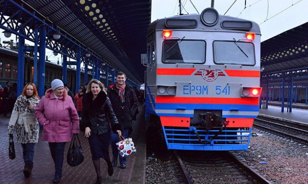 “Укрзализныця” назначила две пары пригородных поездов Киев - Коростень - Киев