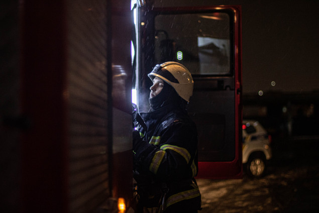 На столичном Голосеево во время пожара погиб мужчина