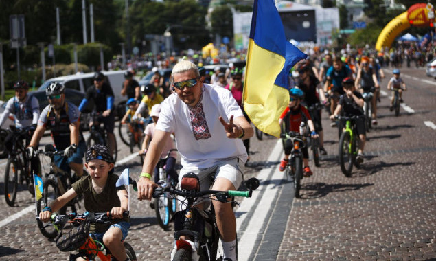 Завтра, 25 червня, пройде благодійний патріотичний онлайн пробіг Київського Велодня