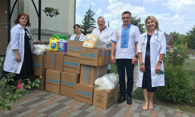 Дві громади Київщини отримали гуманітарну допомогу від ЮНІСЕФ