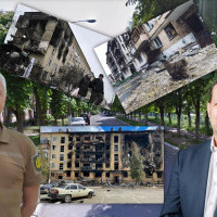 Атлант заробить гроші: фірмі вінницьких бізнесменів доручили відновлення  понівеченого війною будинку в Гостомелі