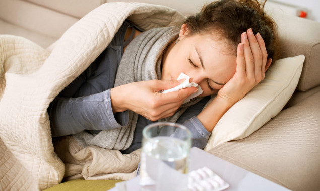 У Києві рівень захворюваність на грип та ГРВІ нижче епідемічного порогу на 72,5%
