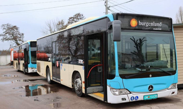 Ірпінська громада отримала автобуси від партнерів з Австрії