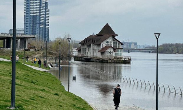 За останні кілька днів рівень води у Дніпрі в межах Києва впав на понад 30 см, - КМВА