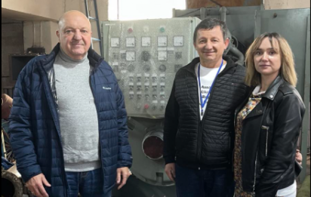 Асоціація Українців у Ірландії передала КП “Броваритепловодоенергія” потужний генератор