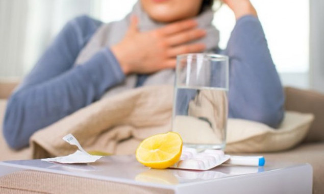 За тиждень у Києві зросла кількість госпіталізованих хворих на грип і ГРВІ
