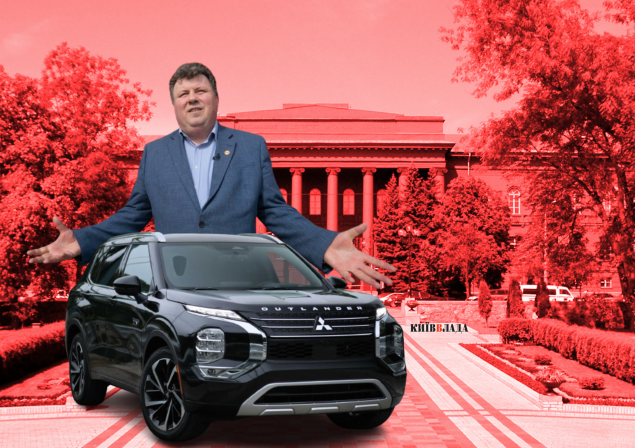 Ректор КНУ імені Шевченка під час війни придбав нове авто за 1,1 млн гривень