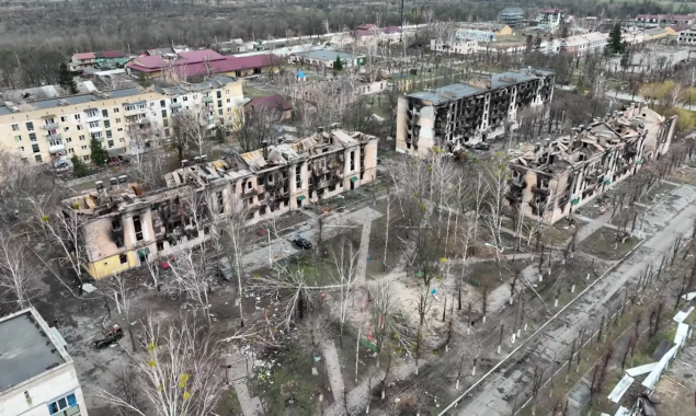 У Гостомелі презентували проєкт будівництва п’яти багатоповерхівок замість зруйнованих внаслідок агресії рф 