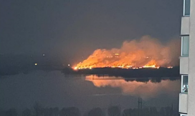 Пожежа в екопарку “Осокорки”: є підозра, що підпалив забудовник Stolitsa Group