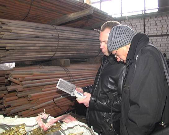 Милиция подтвердила, что “чернобыльские” трубы “загрязнены” цезием