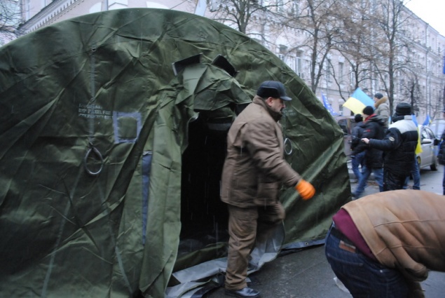 В Киеве установили пункты обогрева