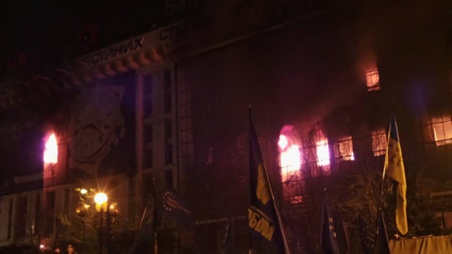 Захарченко переложил ответственность за поджог Дома профсоюзов на “Правый сектор”