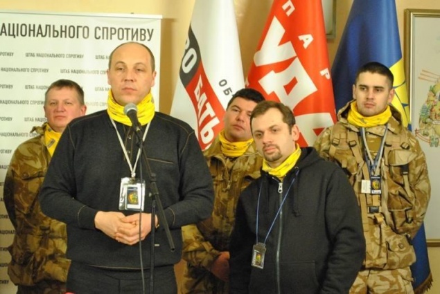 Парубий: Майдан создает всеукраинскую систему Cамообороны