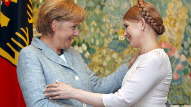 Меркель уговорила Тимошенко подлечиться в Германии