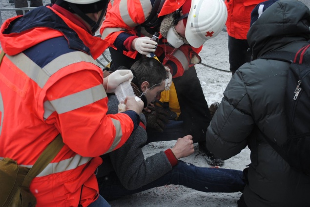 В Киеве количество госпитализированных активистов увеличилось до 520 человек