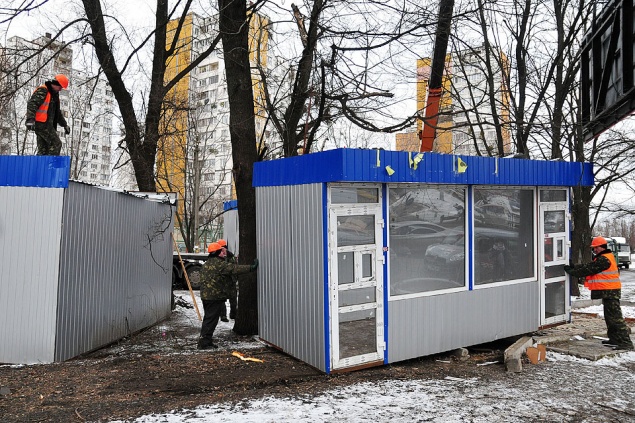 Общественность привлекут к решению вопроса с киосками в Киеве