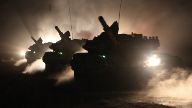 Россия проводит масштабные военные учения около границ Украины
