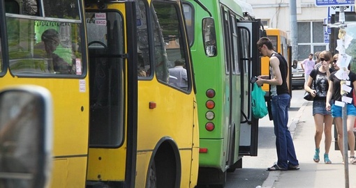 В Киеве на гривну дорожают маршрутки частных перевозчиков