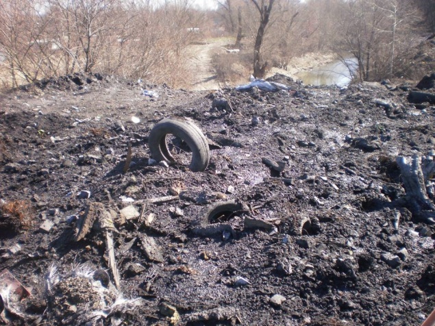 За сброс майдановского мусора в реку насчитали 3 млн грн штрафа