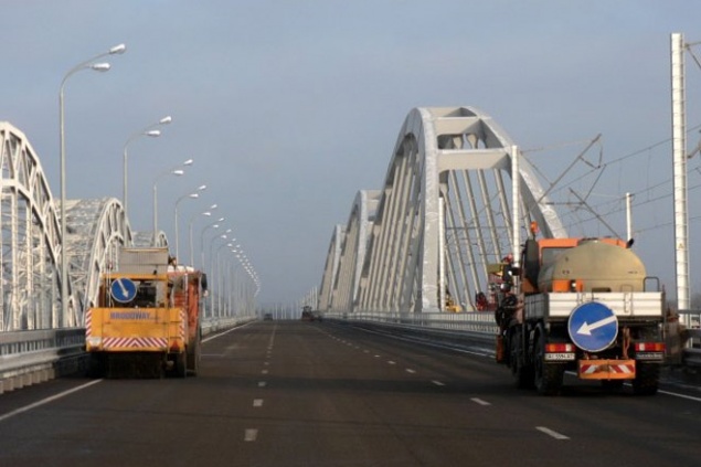 Дорожники будут латать Юго-мостовой переход через Днепр