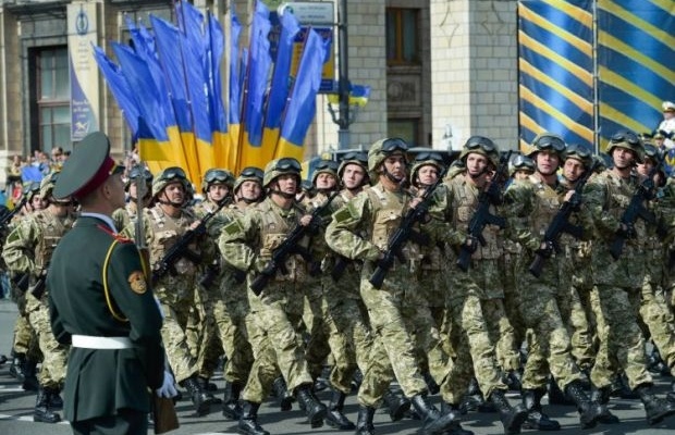 В центре Киева состоялся парад ко Дню Независимости Украины (Видео)