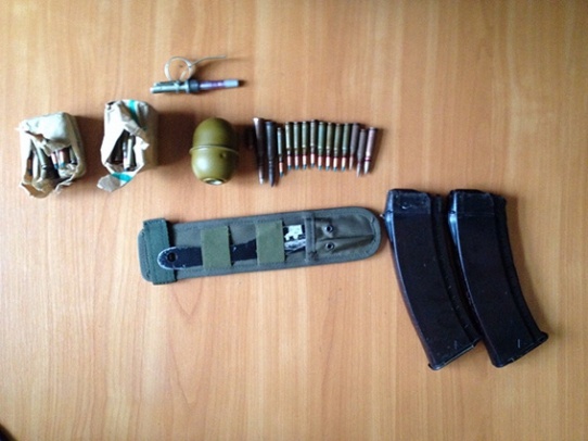 Житель Фастовщины нелегально привез из АТО арсенал патронов