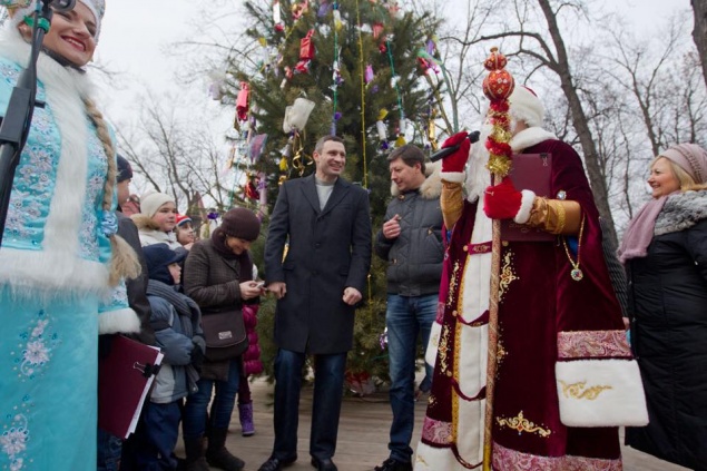 Кличко на Софийской площади даст старт празднованиям Нового Года