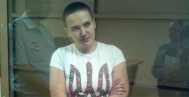 Надежда Савченко объявила голодовку