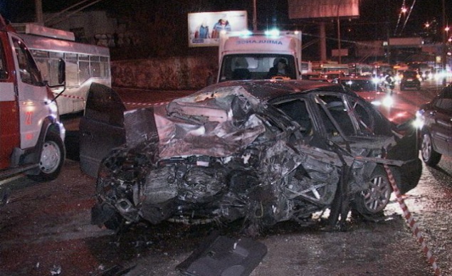 В Киеве произошло ДТП: погибли два водителя