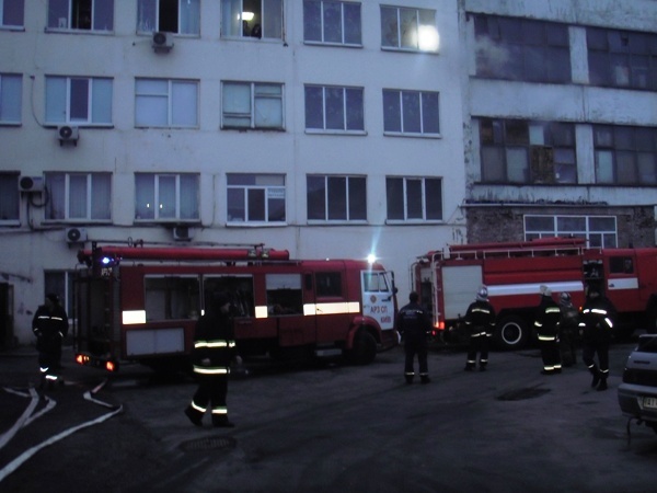 В Киеве в результате пожара сгорели два охранника админздания