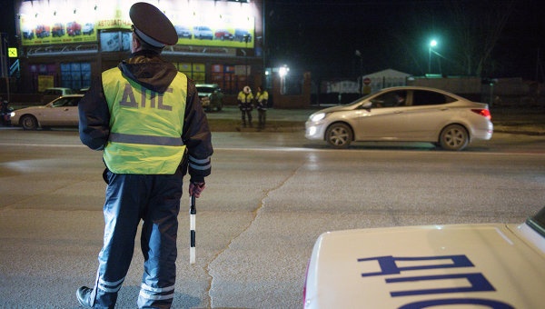 В Киеве нетрезвый водитель избил ГАИшника