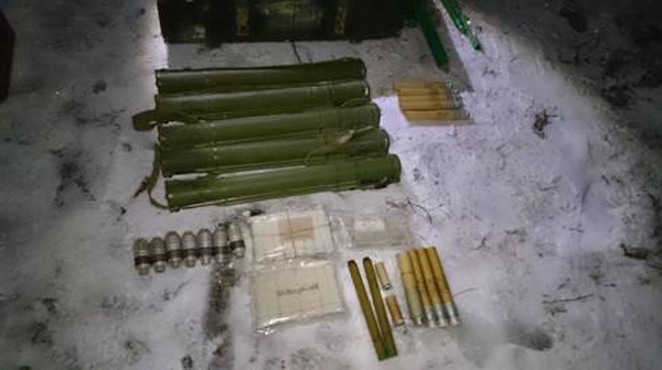 СБУ нашла тайник с гранатометами, из которых должны были обстрелять  Верховную Раду (+ФОТО)