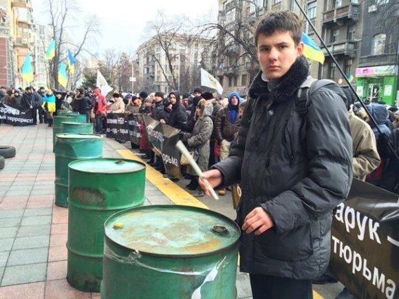 Под зданием НБУ “Финансовый Майдан” требует отставки Гонтаревой