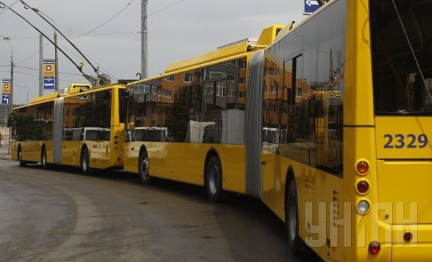 В Киеве на маршрут вышло 6 новых троллейбусов