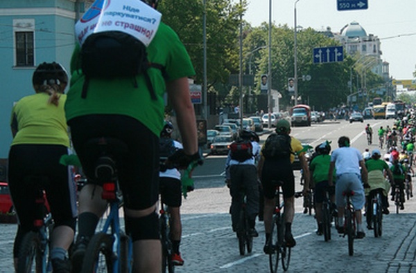 Активисты хотят подсчитать велосипедистов Киева