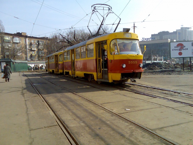 В Киеве восстановили движение трамвая №23 по старому маршруту (схема)