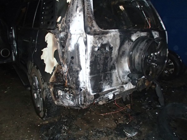 За минувшие сутки в Киеве горело 5 автомобилей