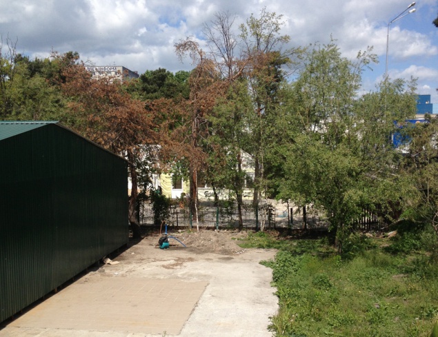 Благодаря Прокопиву ООО “ЖенСан“ залило бетоном часть леса около станции метро ”Лесная”